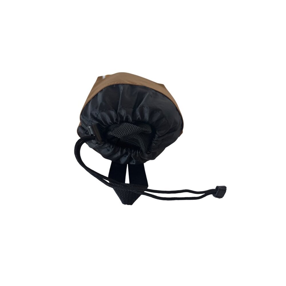 Carhartt Duffel Bag Brown Durable Water-Resistant Nylon Adjustable Strap Packabl - Picture 7 of 10